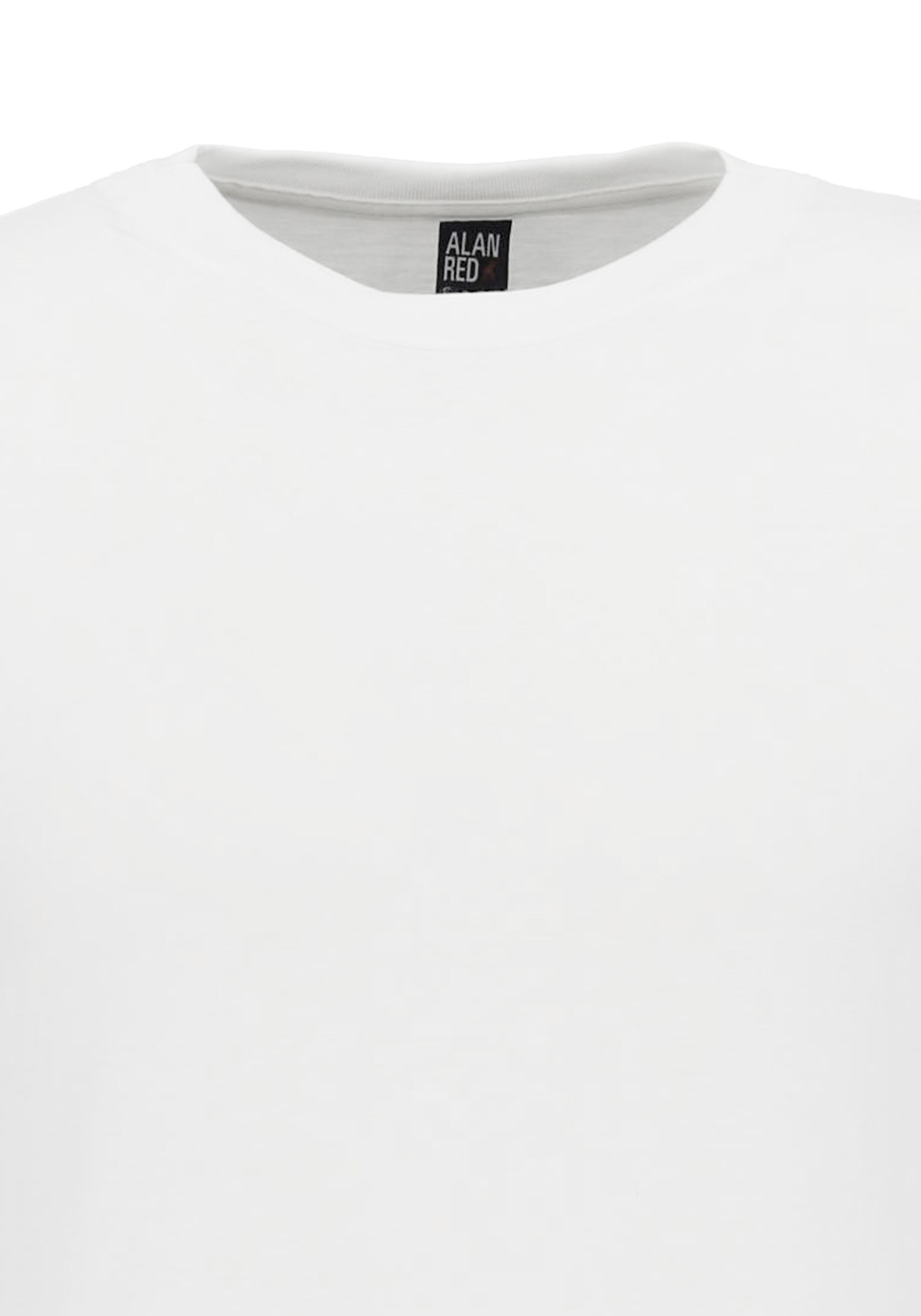 ALAN RED T-shirts Virginia extra lang (2-pack), O-hals, wit
